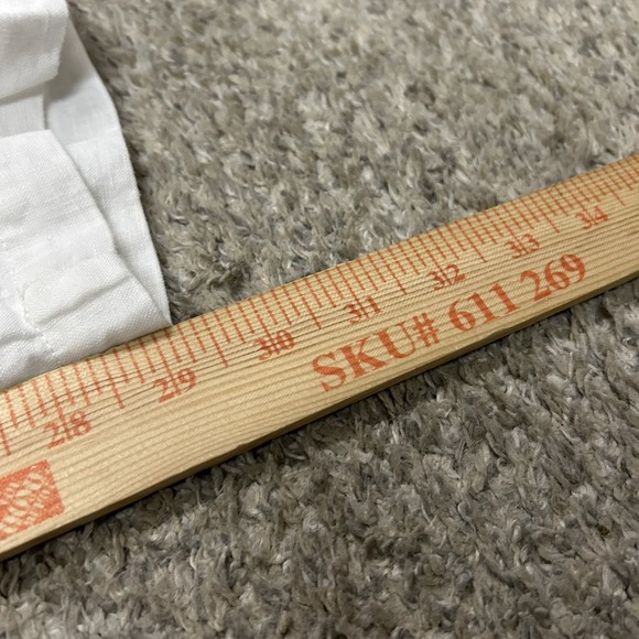 Pure J Jill Linen Pants Womens Medium White Crop Roll Up Boho Pull On - Picture 6 of 10